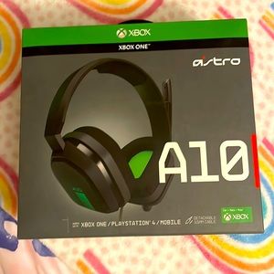 Headphones for Xbox one or PlayStation. Brand new, only used one time.